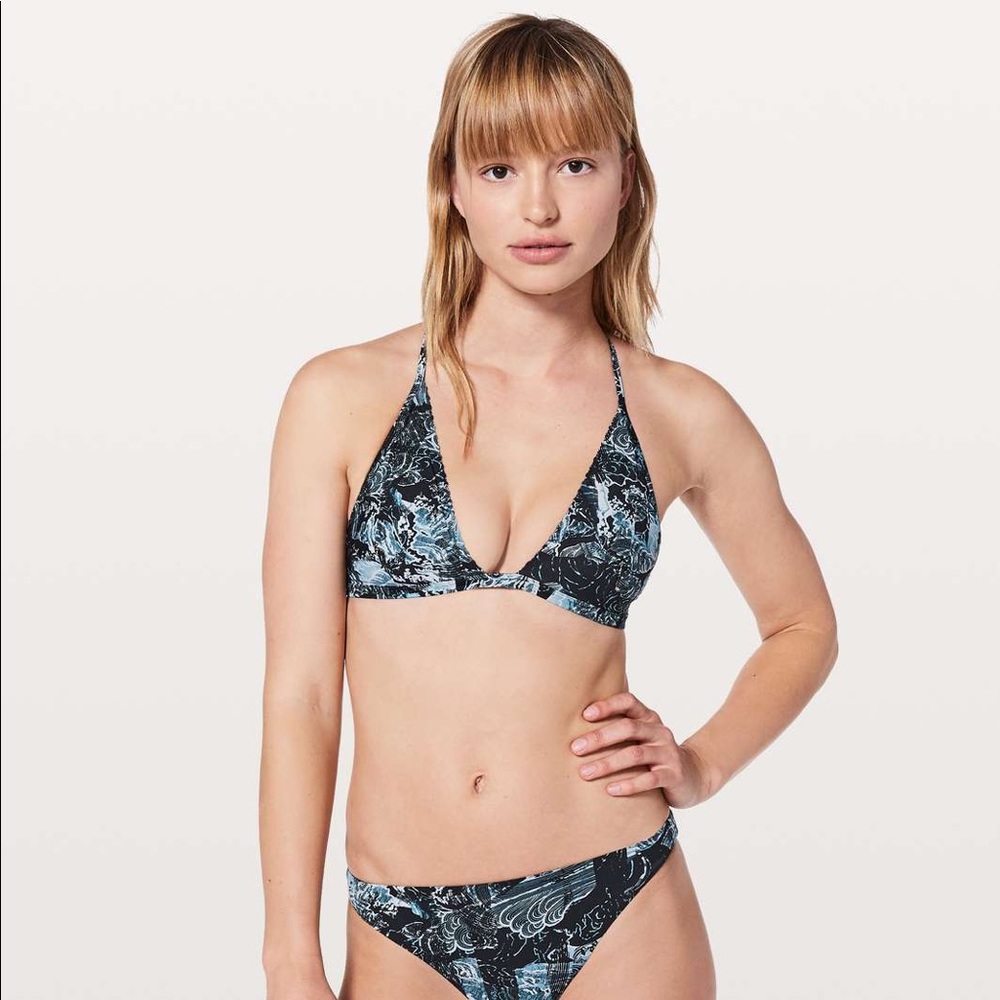 NWT Lululemon Will The Wave Bikini Top
